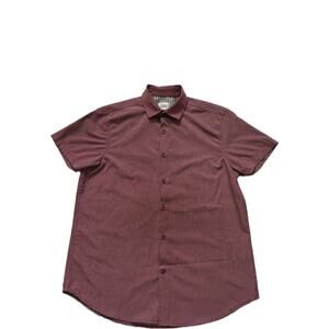 Essex Crossing geometric shirt Mens Size Small Stretch L28"×W20" (40"total.)